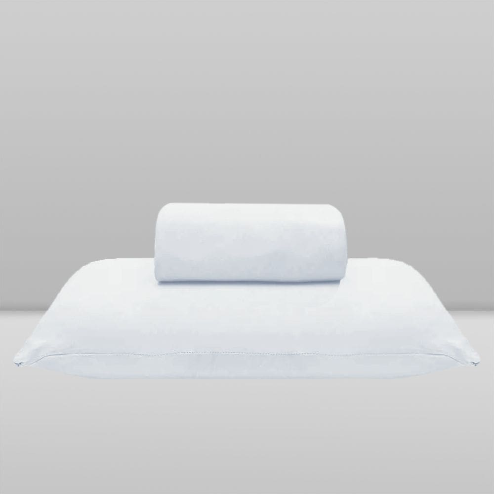 Jogo de Lençol e 2 Fronhas Marshmallow Branco - Laço Bebê