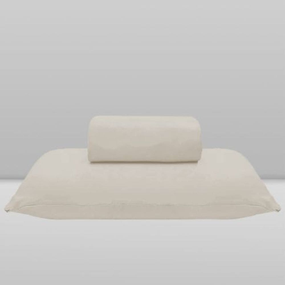 Jogo de Lençol e 2 Fronhas Marshmallow Cinza Claro - Laço Bebê