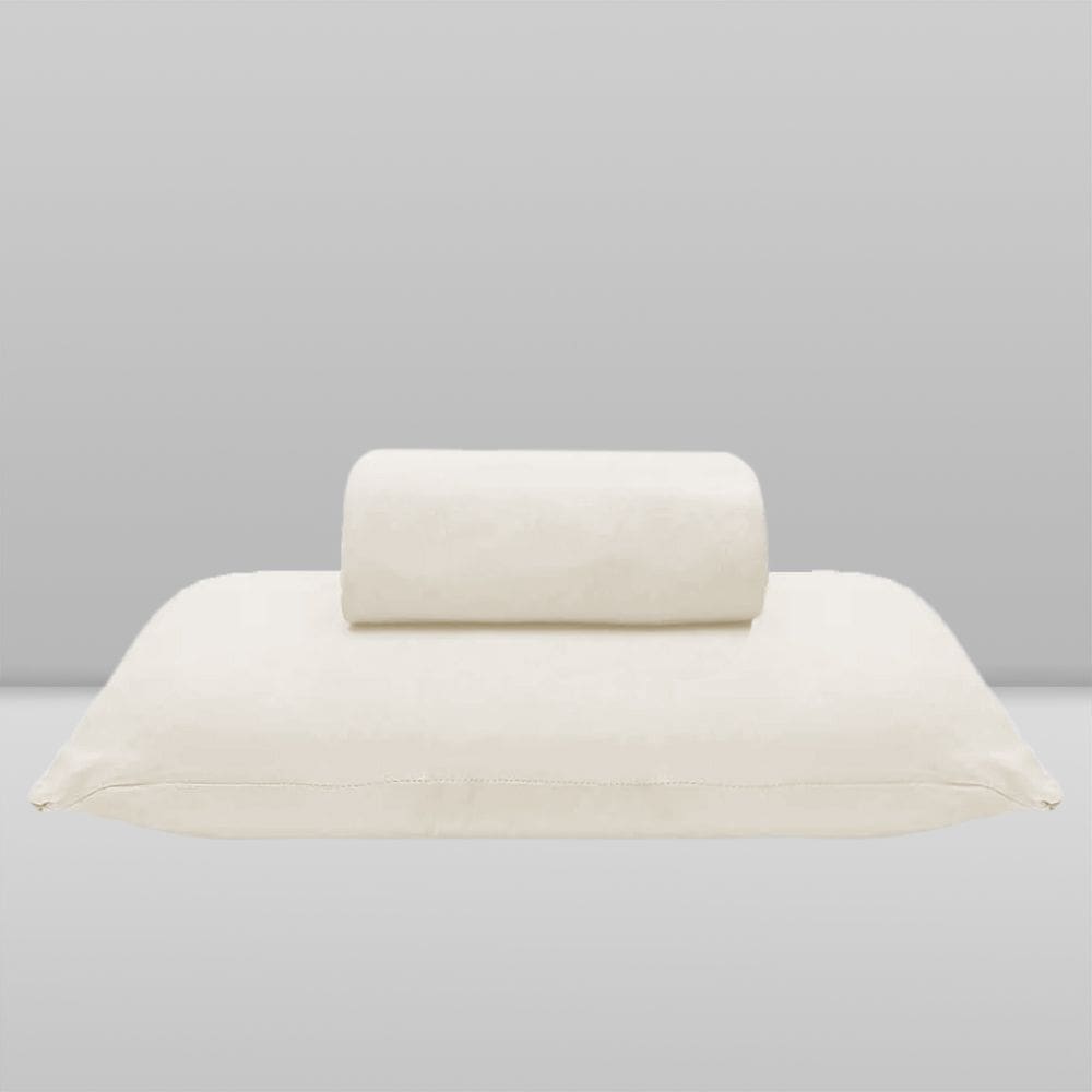 Jogo de Lençol e 2 Fronhas Marshmallow Branco - Laço Bebê