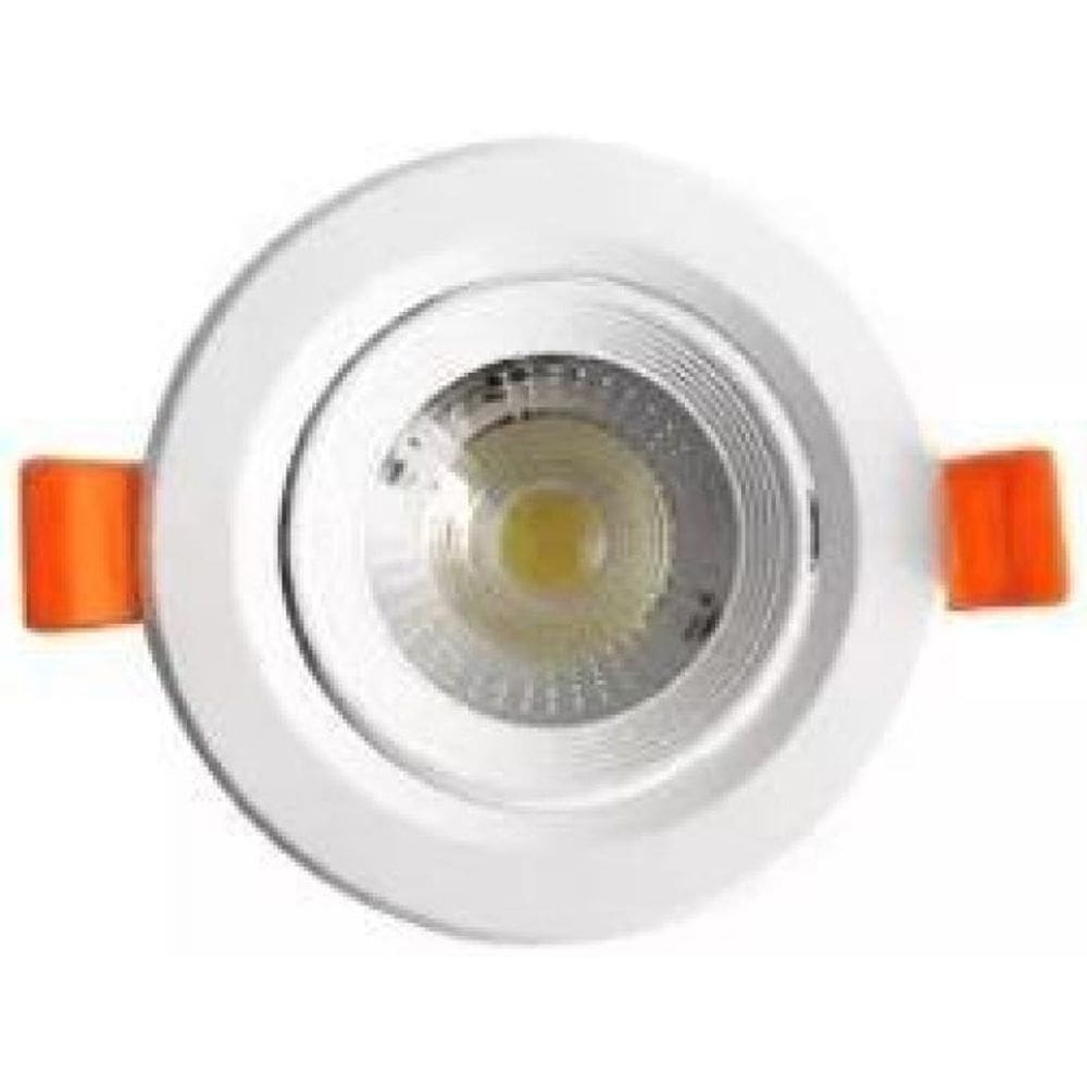 Spot Super Led 3W Lampada Redonda - 2700K Branco Quente