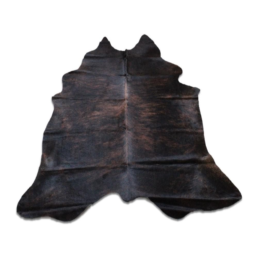Tapete Natural Pele Inteira De Boi Médio Araçá Escuro