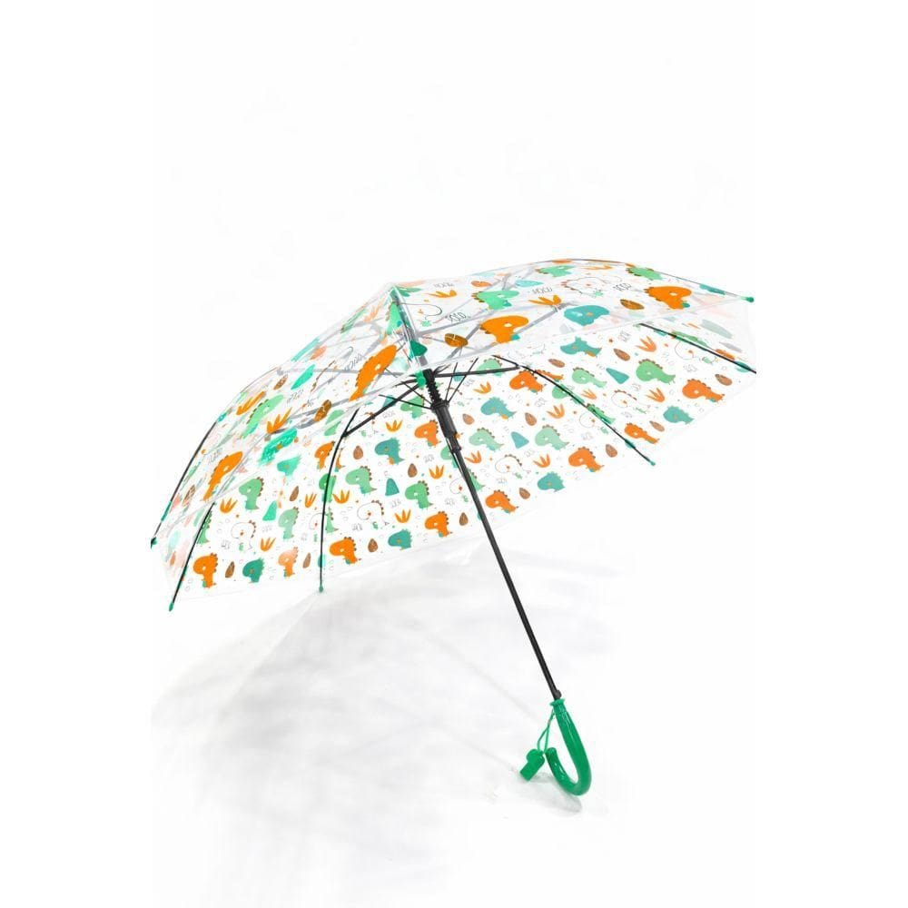 Guarda-Chuva Infantil Dinossauro - Verde Escuro - Quanhe