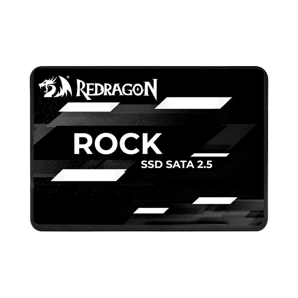 SSD Redragon Rock 240GB SATA III Leitura 520MB/s Gravação 470MB/s