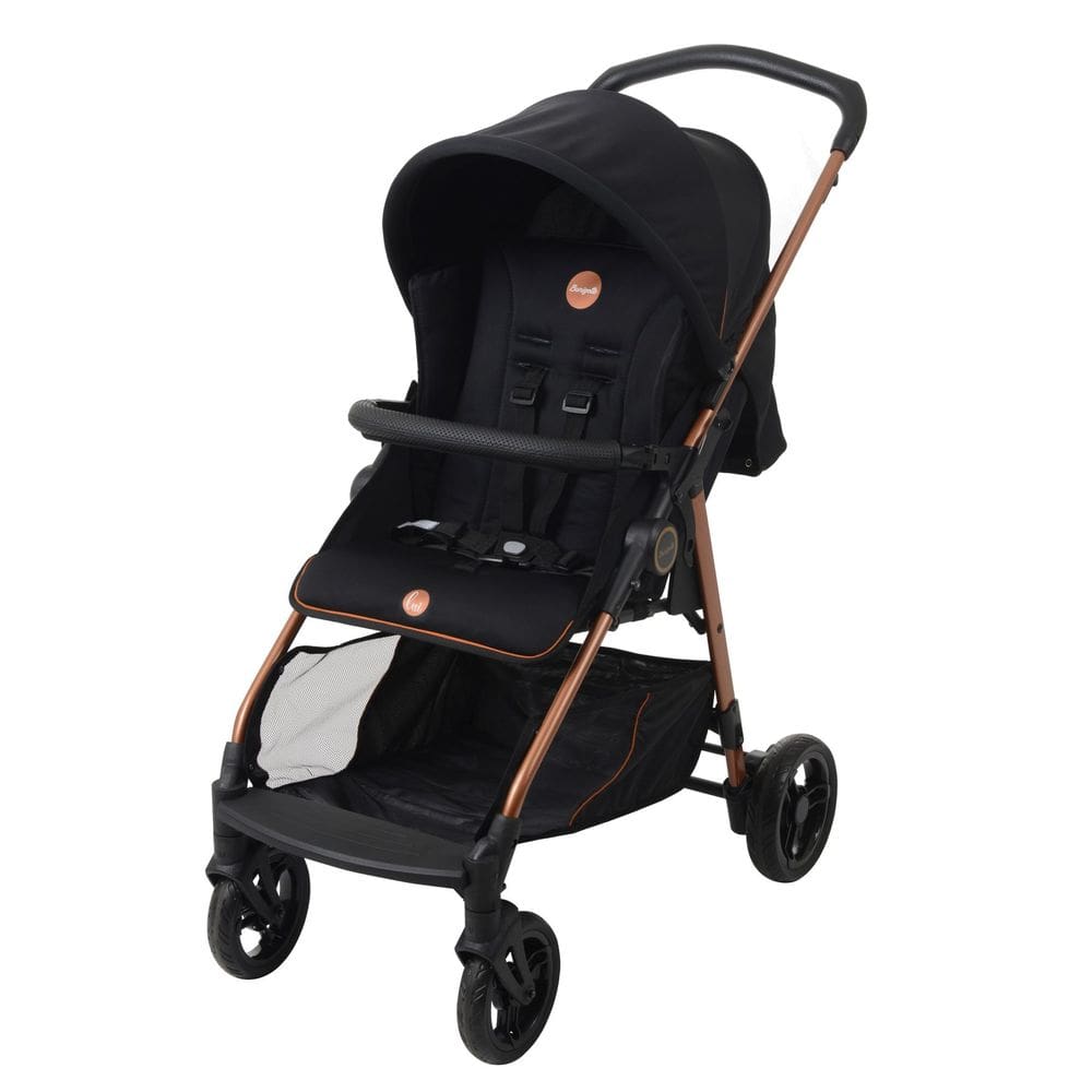 Carrinho de Bebê Lui 22 - Preto Cobre Burigotto (0 À 22Kg)