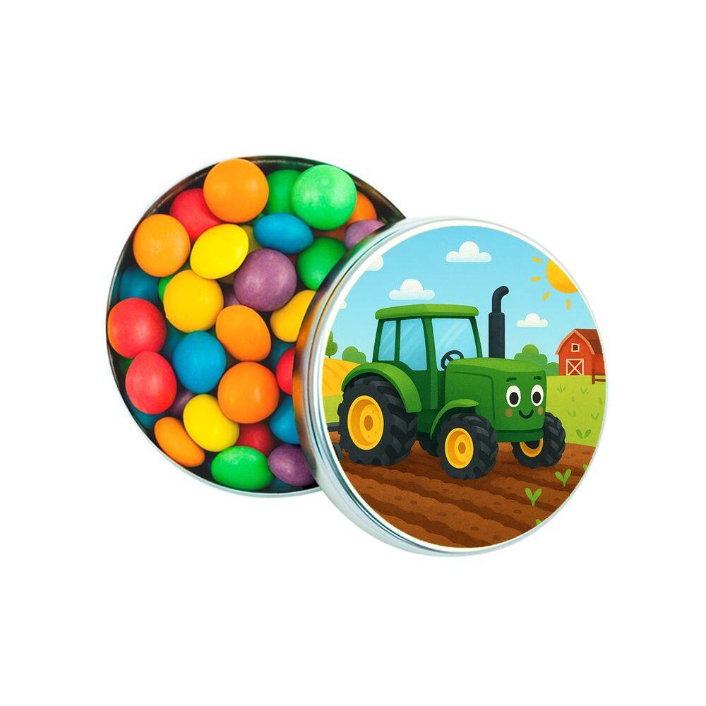 Kit 30 Latinhas Lembrancinhas Trator