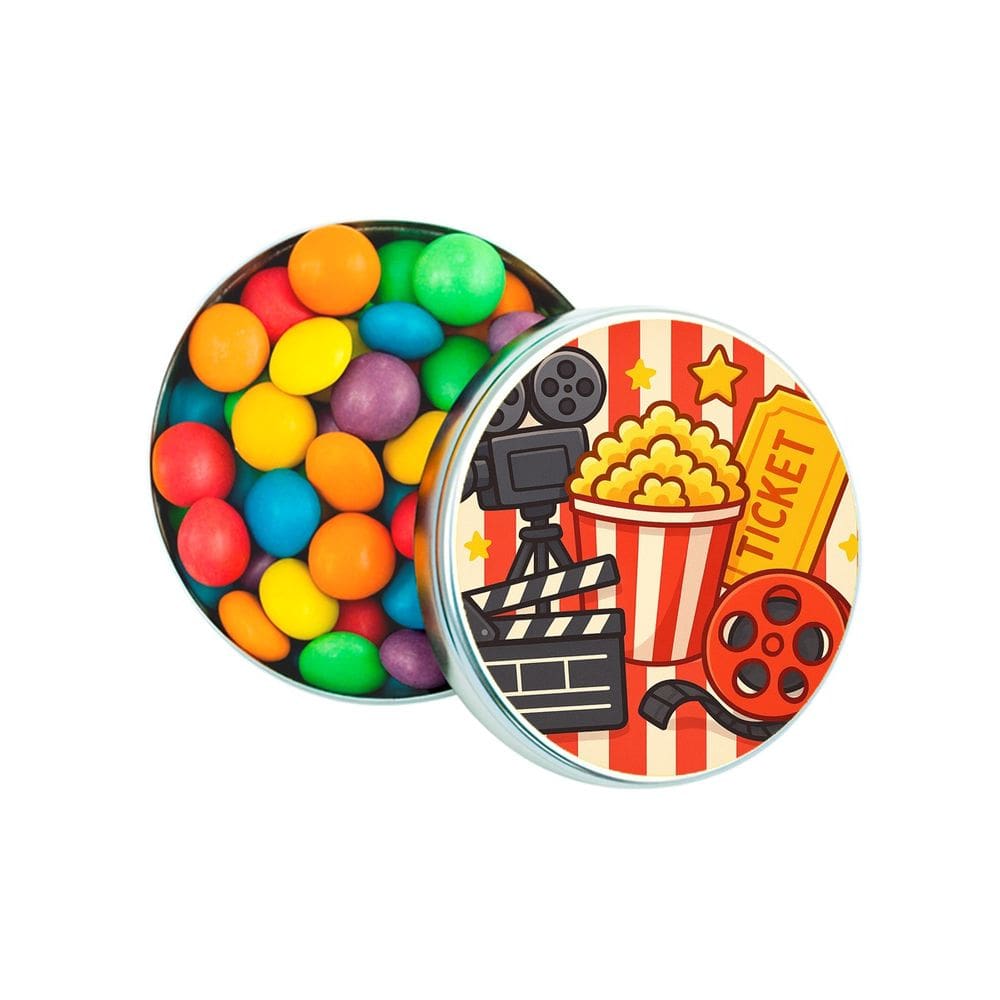 Kit 30 Latinhas Lembrancinhas Cinema