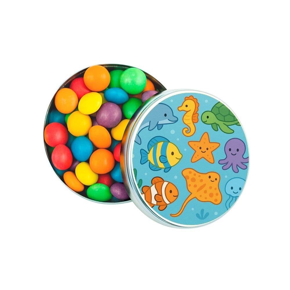 Kit 30 Latinhas Lembrancinhas Fundo do Mar