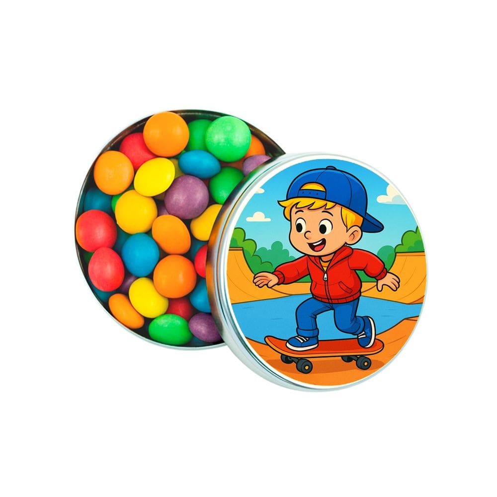 Kit 30 Latinhas Lembrancinhas Skate kids