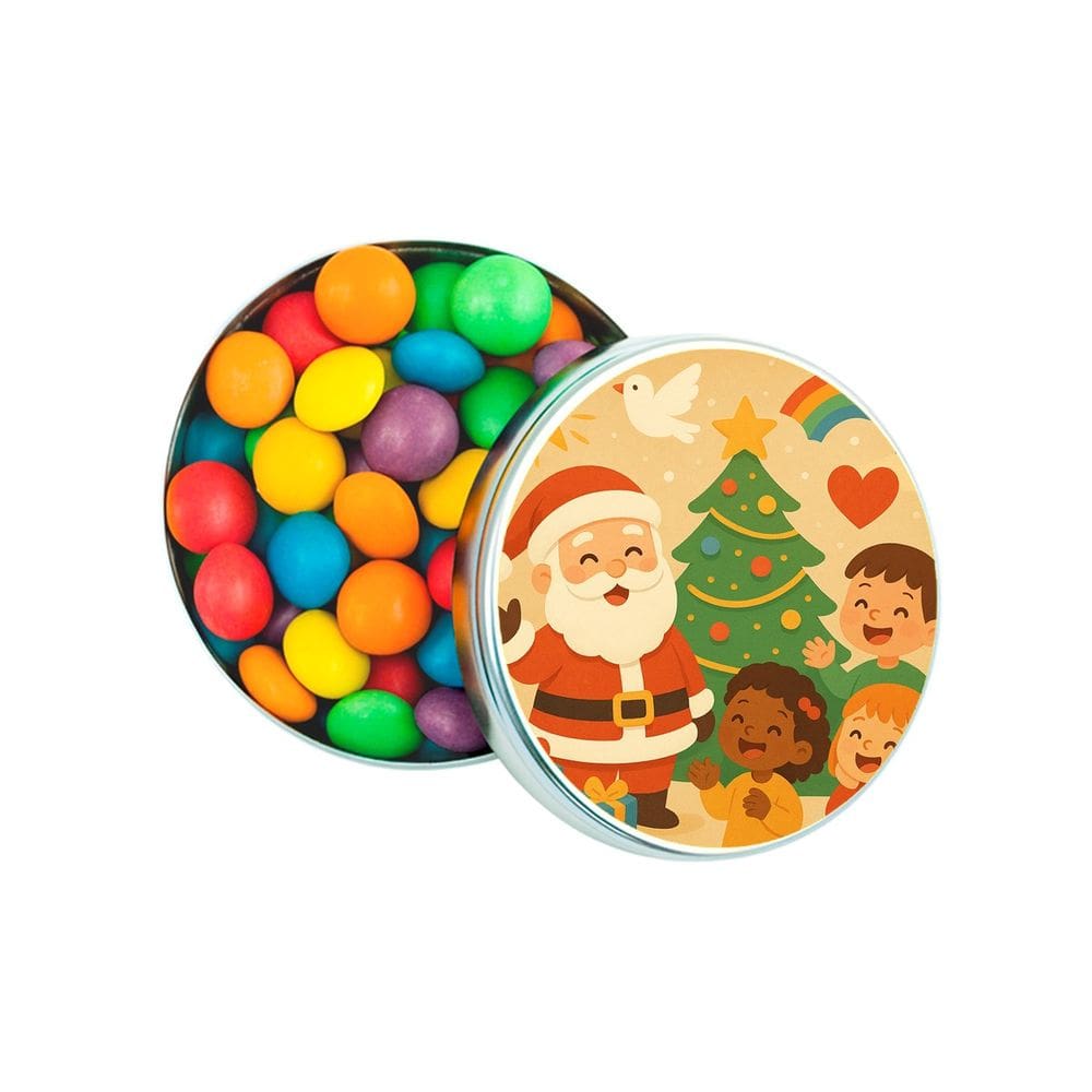 Kit 30 Latinhas Lembrancinhas Feliz Natal