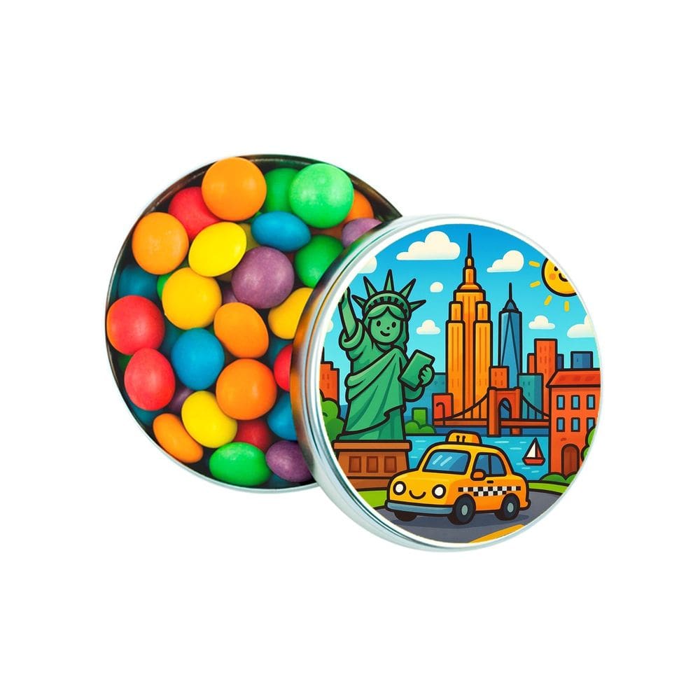 Kit 30 Latinhas Lembrancinhas Nova York