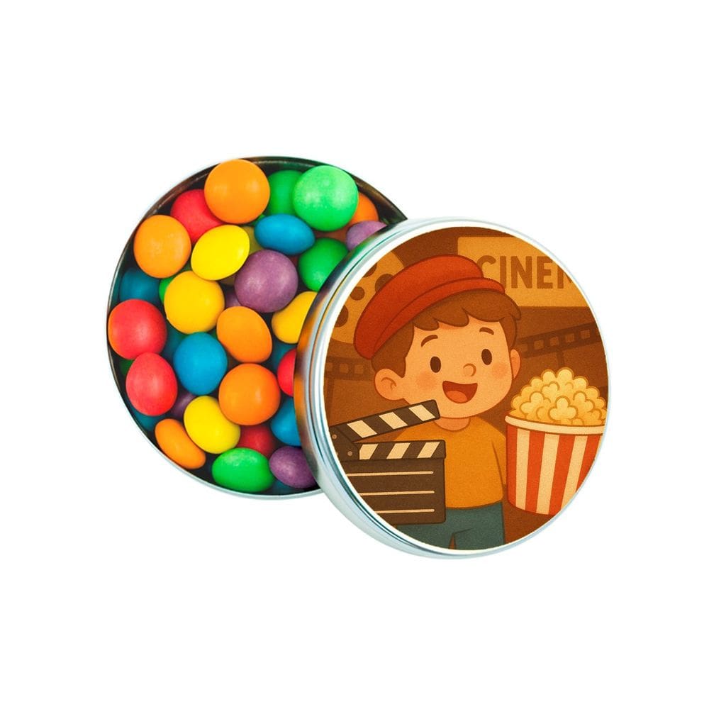 Kit 30 Latinhas Lembrancinhas Cinema Antigo