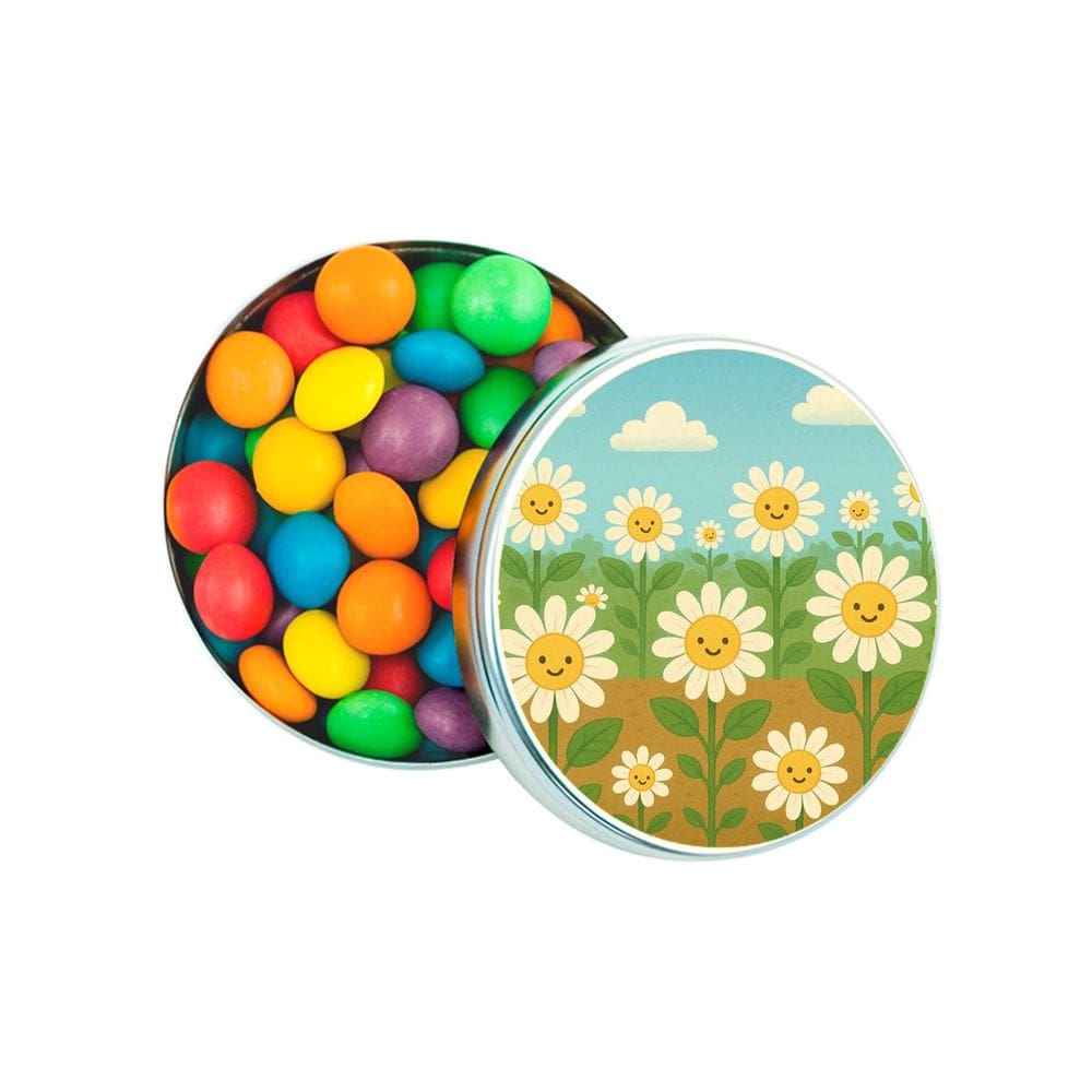 Kit 30 Latinhas Lembrancinhas Margaridas