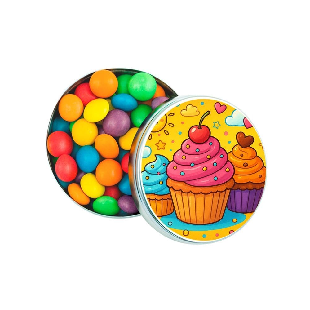 Kit 30 Latinhas Lembrancinhas Cupcakes
