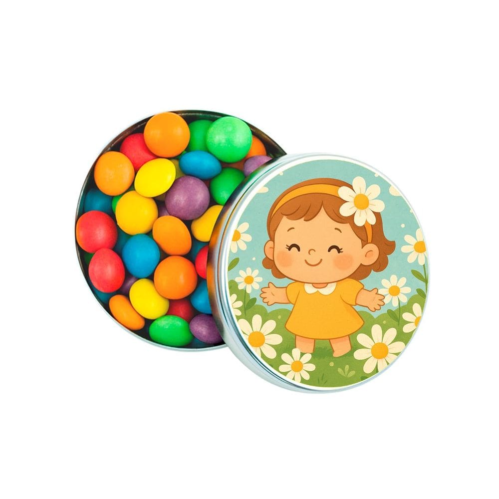 Kit 30 Latinhas Lembrancinhas Jardim das Margaridas