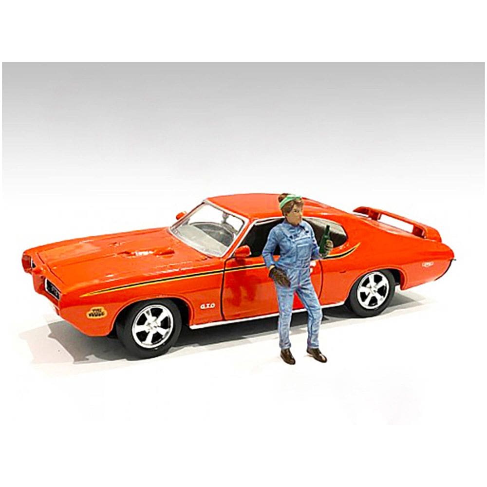 Figura Mecânica Feminina Retrô American Diorama IV 1/24