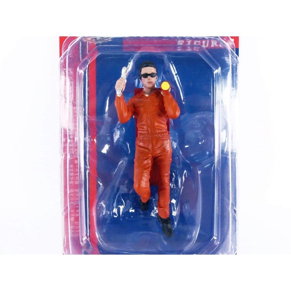 Figura American Diorama Fire Captain para modelos em escala 1/18