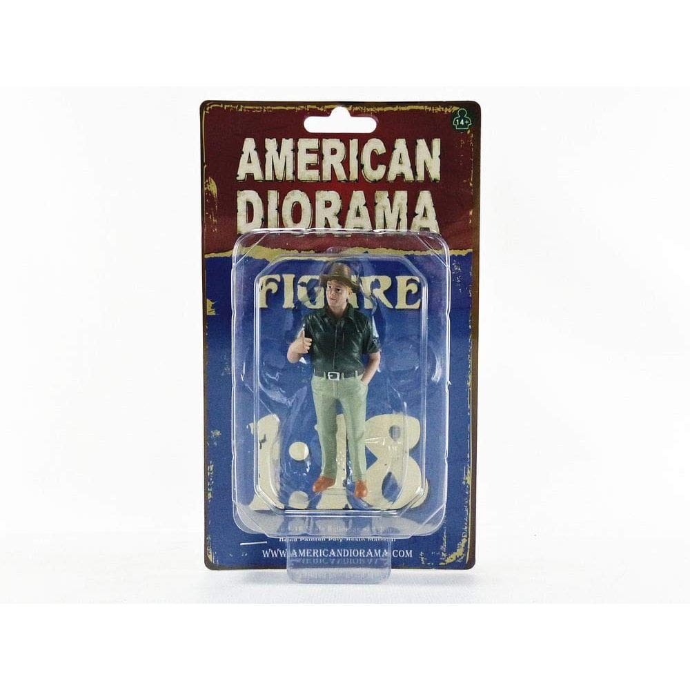 Estatueta American Diorama Weekend Car Show VIII em escala 1/18
