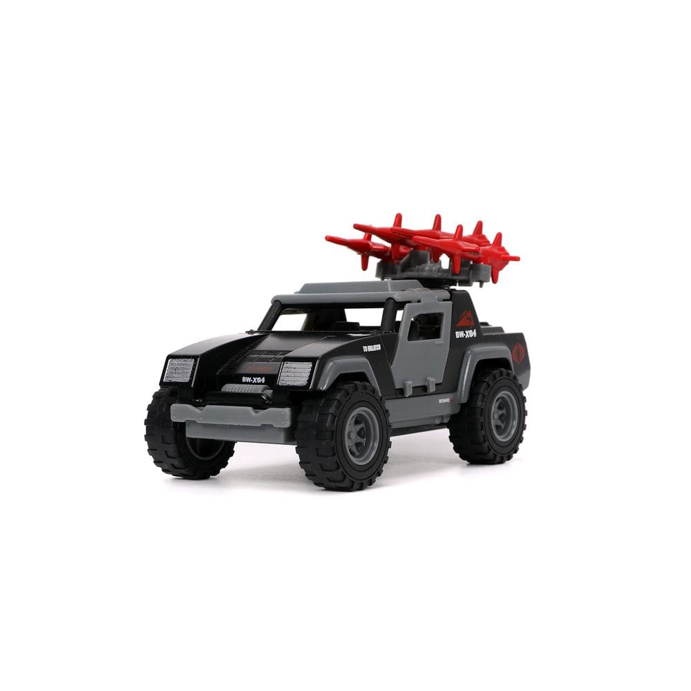 Carro fundido sob pressão Jada Toys G.I. Joe 1:32 Stinger com Cobra Commander