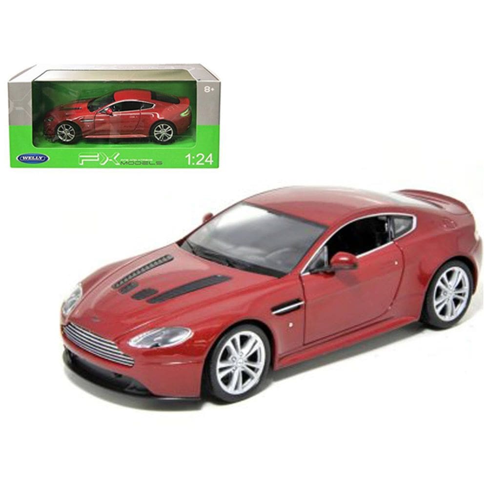 Modelo de carro Welly 2010 Aston Martin V12 Vantage 1/24