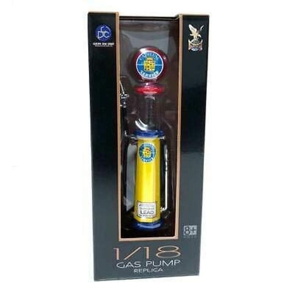 Réplicas em Metal Fundido Bomba de Gasolina Cadillac Road Signature 1/18