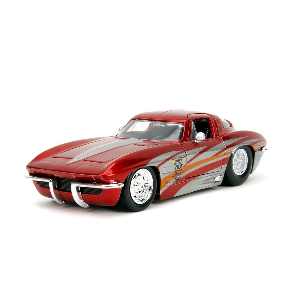 Carro fundido sob pressão Jada Big Time Muscle 1963 Chevy Corvette 1:24