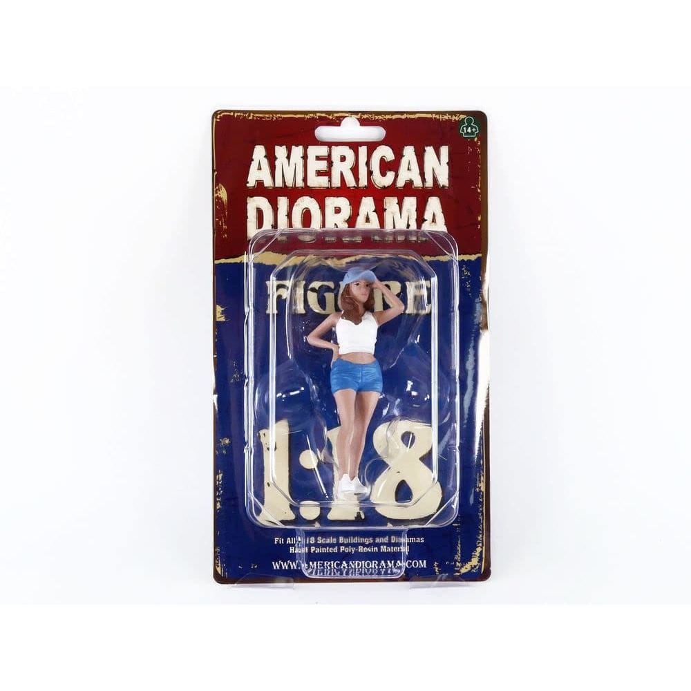 Figura American Diorama 5 cm Encontro de Carros Escala 1/18