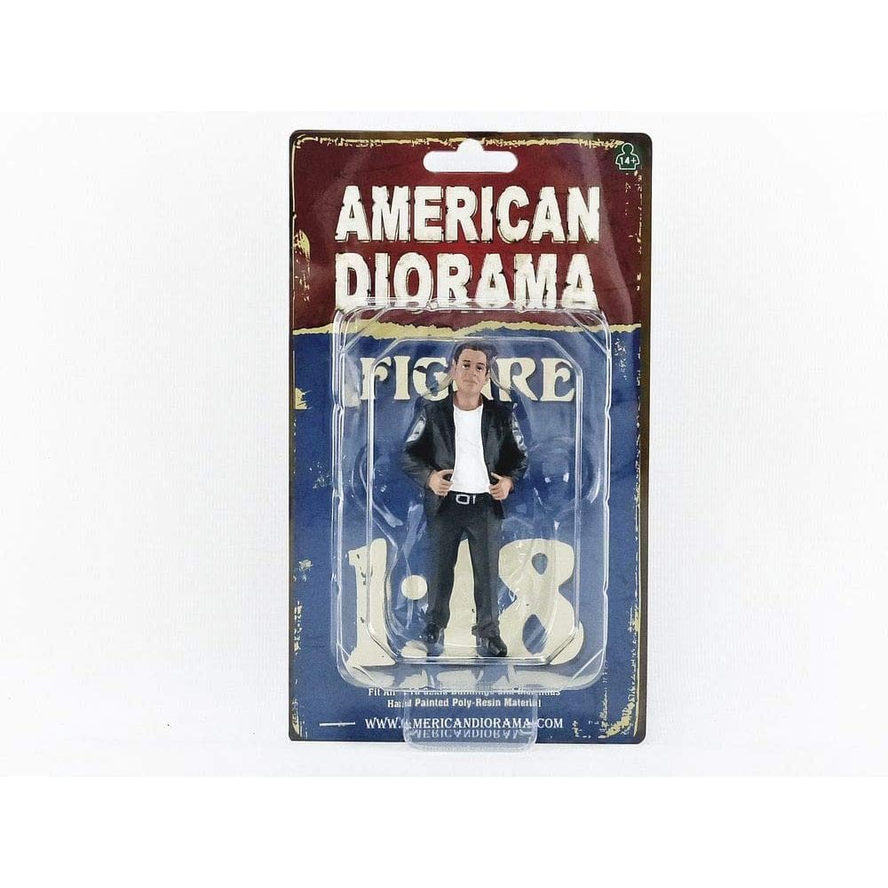 Estatueta American Diorama Hanging Out II Manuel em escala 1/18