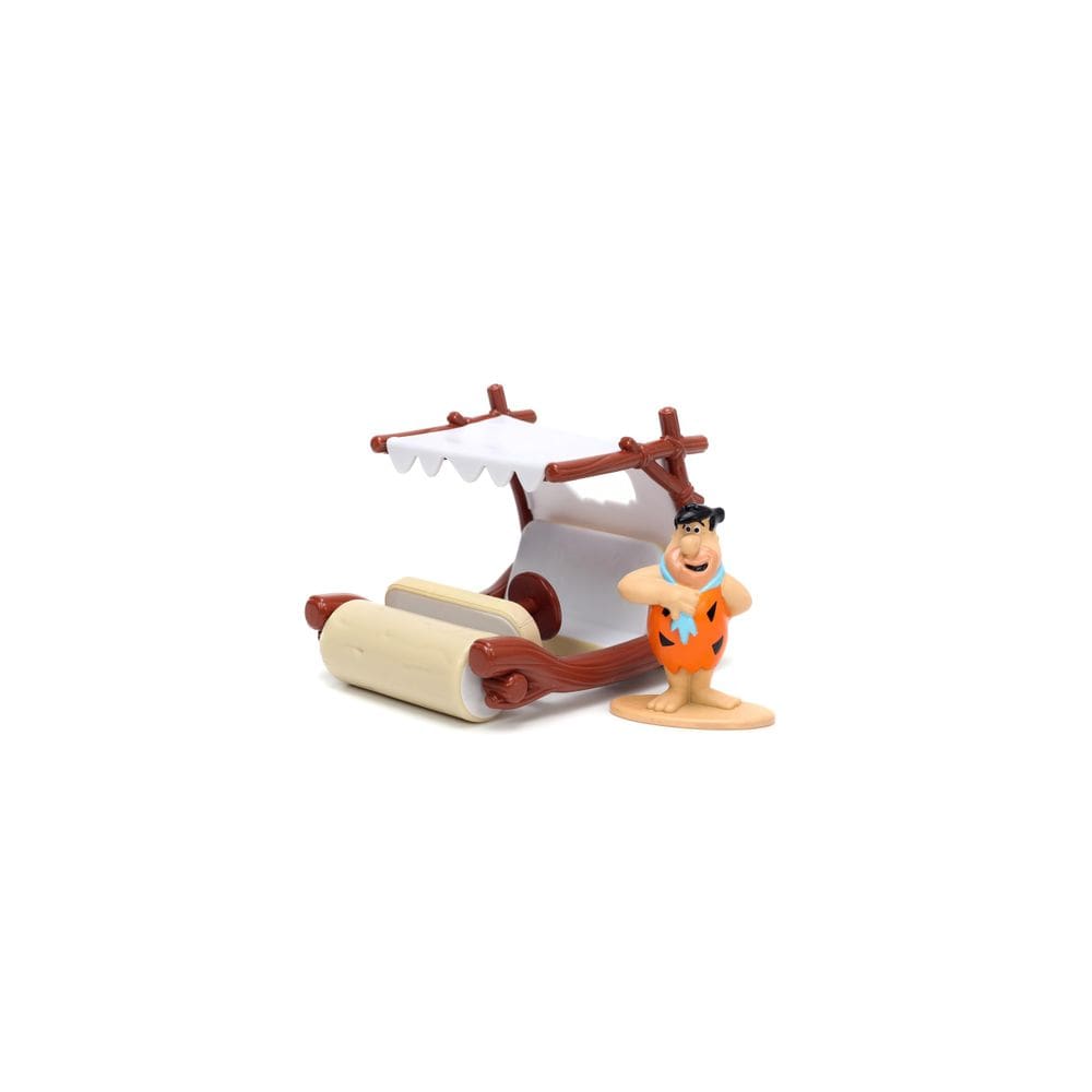 Veículo de brinquedo Jada Toys Flintstones Flintmobile 1:32 com figura