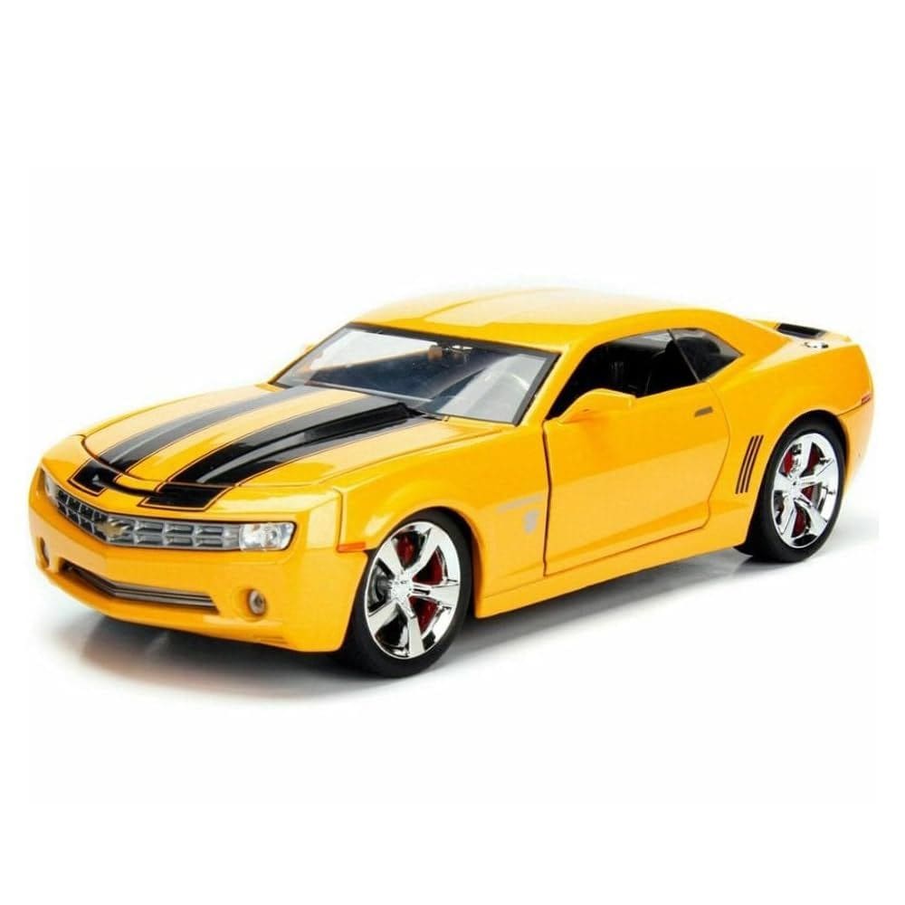 Carro fundido sob pressão Jada Transformers Bumblebee 2006 Chevy Camaro 1:24