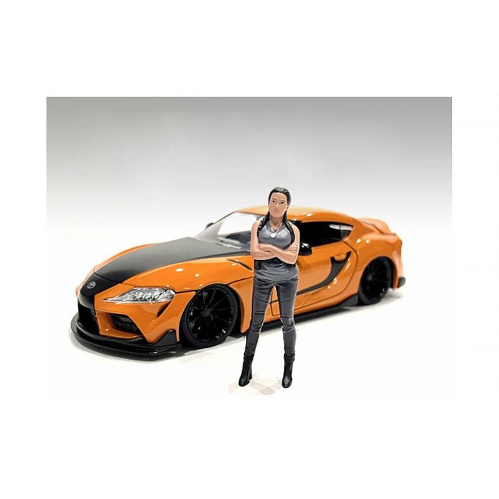 Figura American Diorama Car Meet 3 Figura 7 10 cm para 1/18