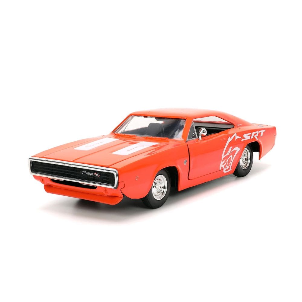 Carro fundido sob pressão Jada Big Time Muscle 1968 Dodge Charger 1:24
