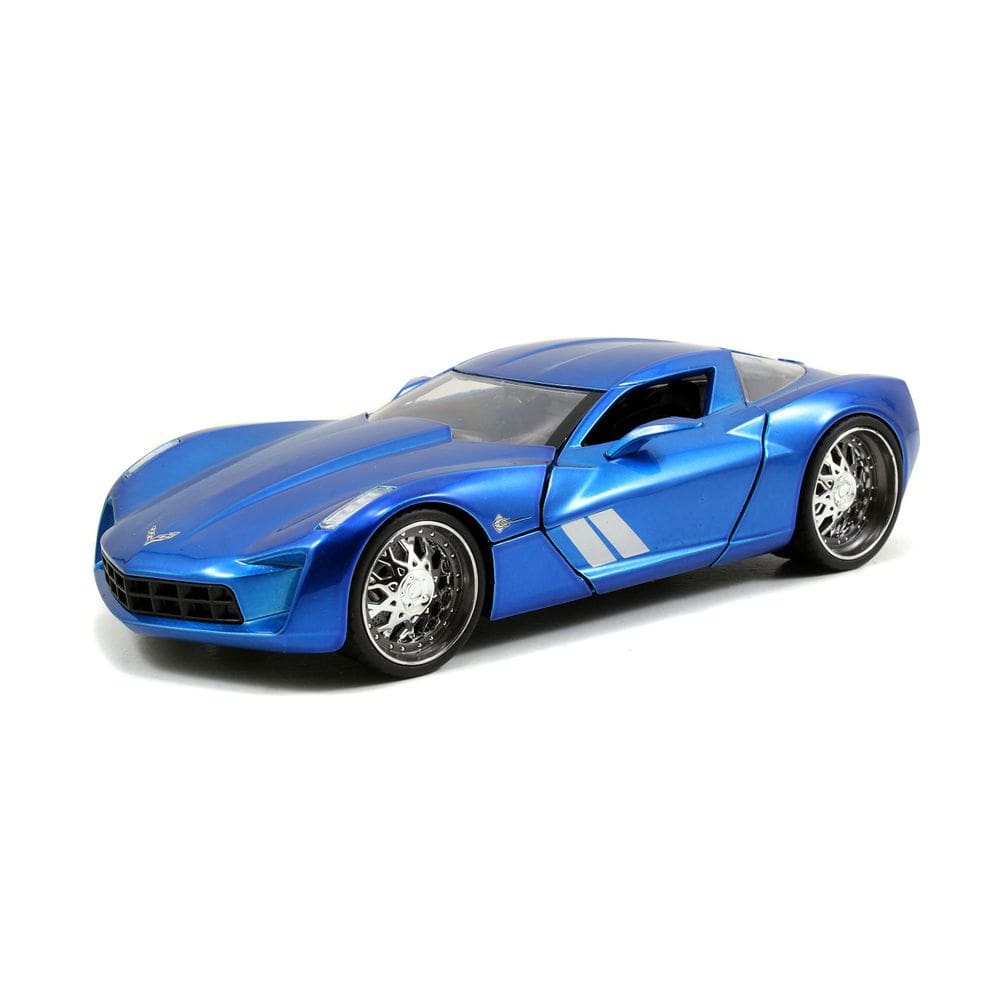 Carro fundido sob pressão Jada Toys 1:24 BTM `09 Corvette Stingray Concept