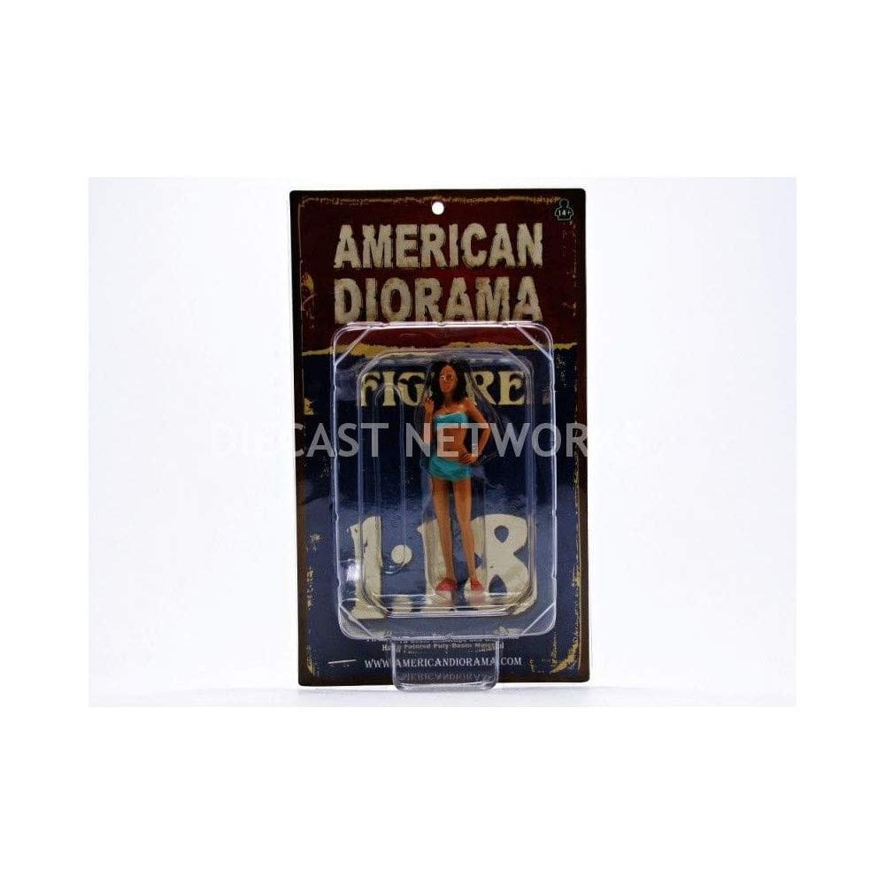 Estatueta American Diorama Car Wash Girl Dorothy, escala 1/18