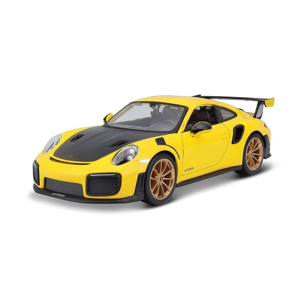 Modelo de carro Maisto Porsche 911 GT2 RS 1/24 amarelo
