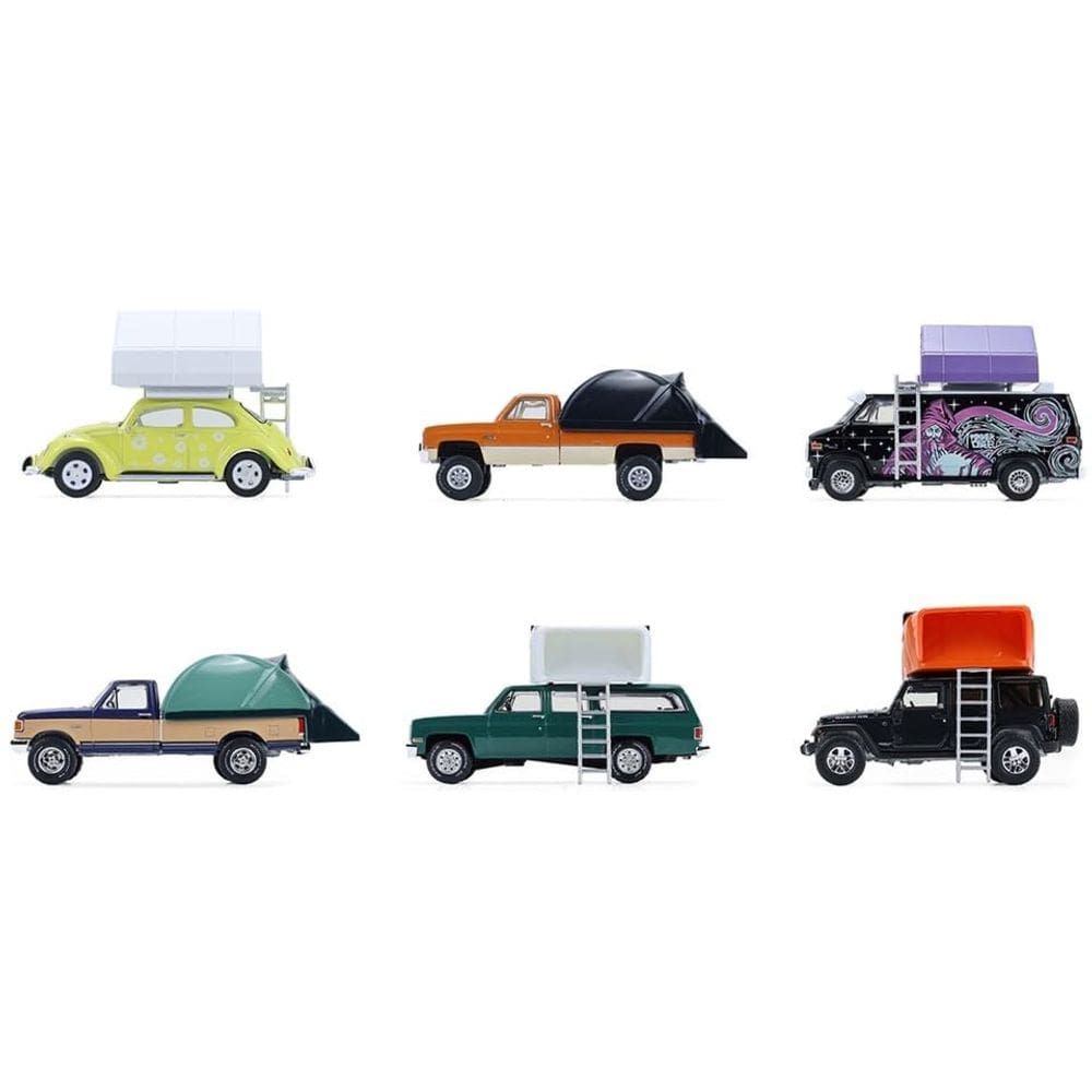Série de carros modelo Diecast The Great Outdoors 4 1/64