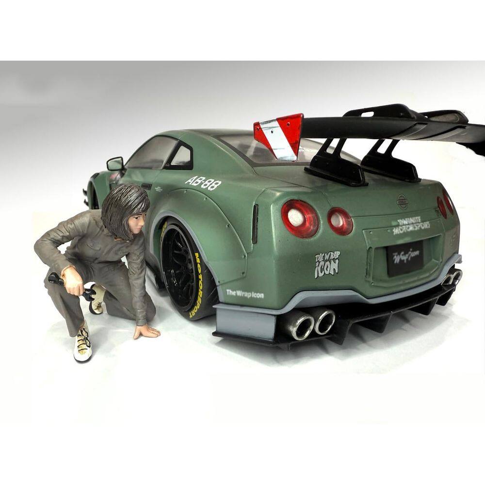 Figura American Diorama Top Tuners #5 Premium em escala 1/18