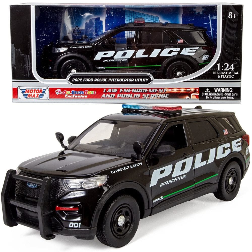 Modelo de carro All Star Toys 2022 Explorer Police 1:24
