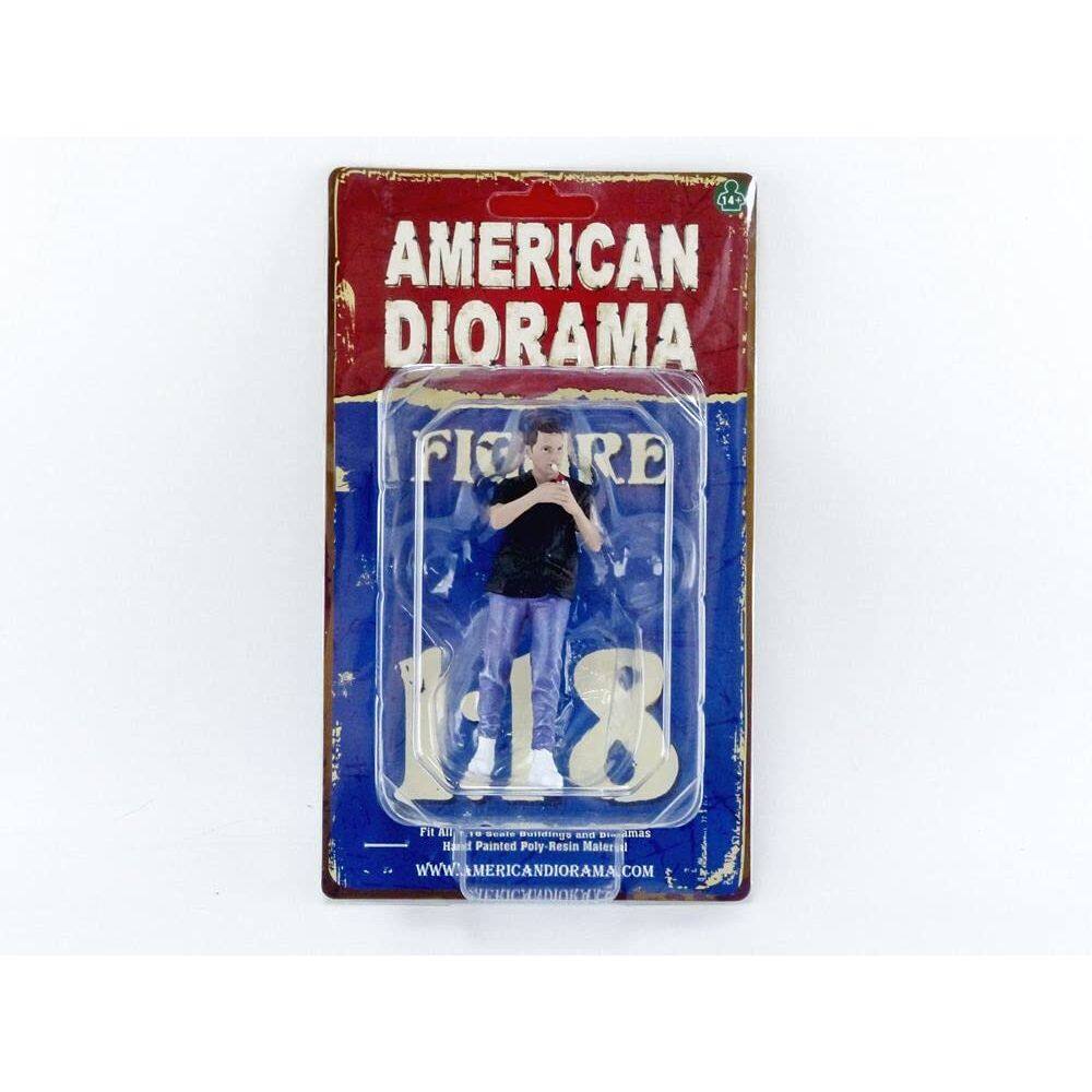 Figura American Diorama Car Meet 1” para Modelos 1/18