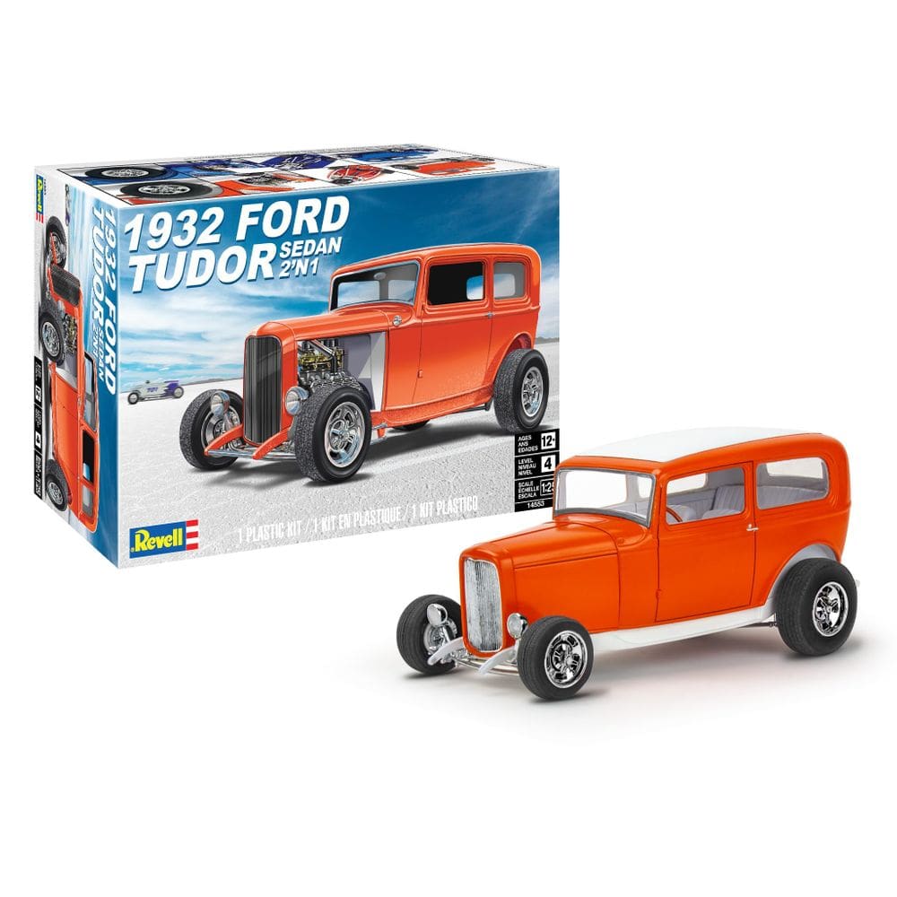 Kit de Construcción Revell 1932 Ford Tudor Sedán Escala 1:25