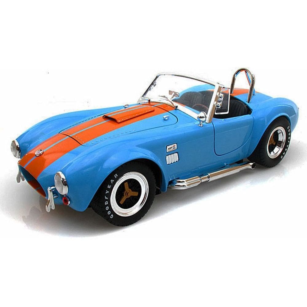 Modelo de carro Shelby 1965 Shelby Cobra 427 S/C 1/18 azul