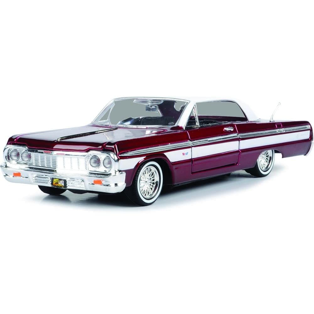 Modelo de carro Motormax 1964 Chevy Impala Lowrider 1/24