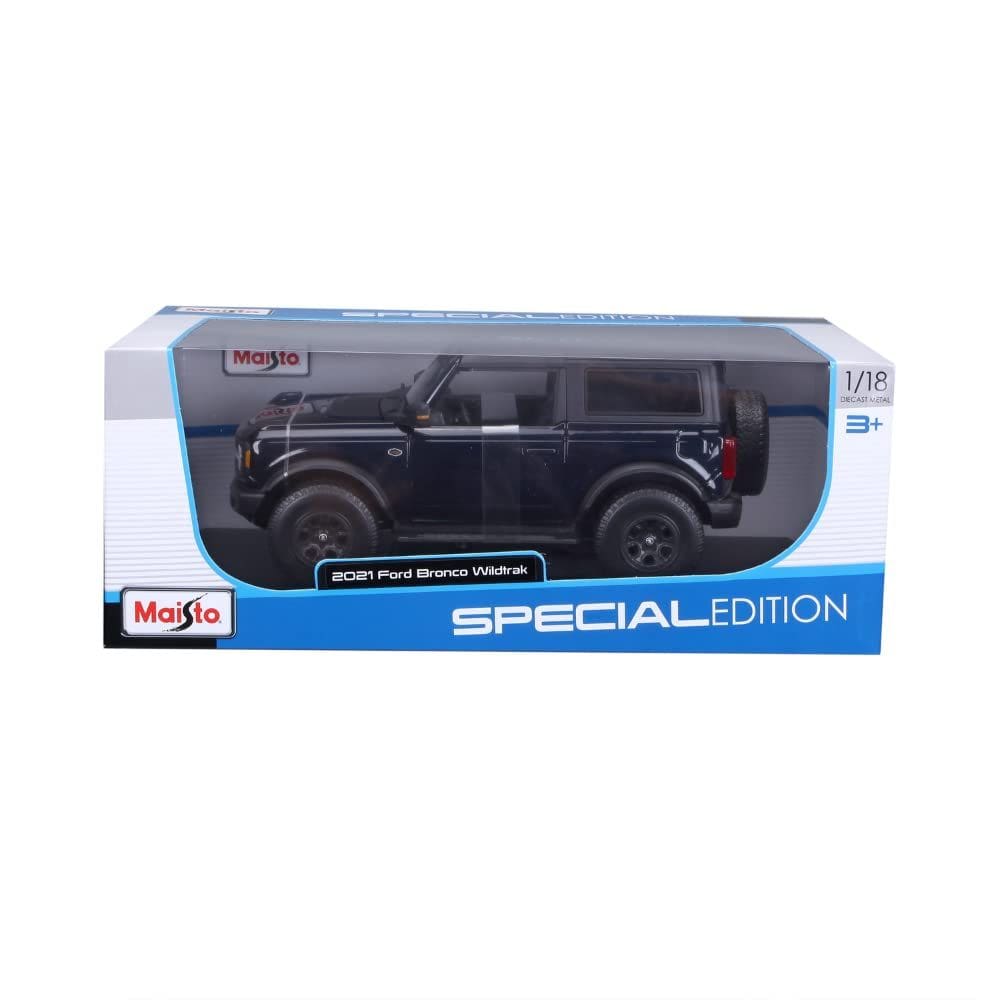 Modelo de carro Maisto 2021 Ford Bronco Wildtrak escala 1/18