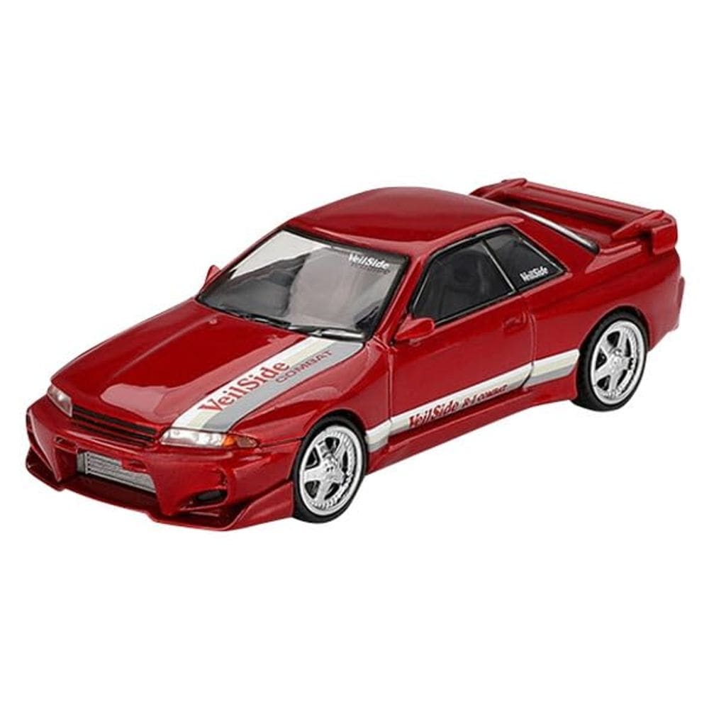 Carro fundido sob pressão Sunrich Mini GT 1/64 Nissan Skyline GT-R R32