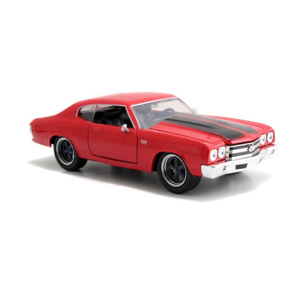 Carro fundido sob pressão Jada Toys & Furious Dom`s Chevelle SS 1:24