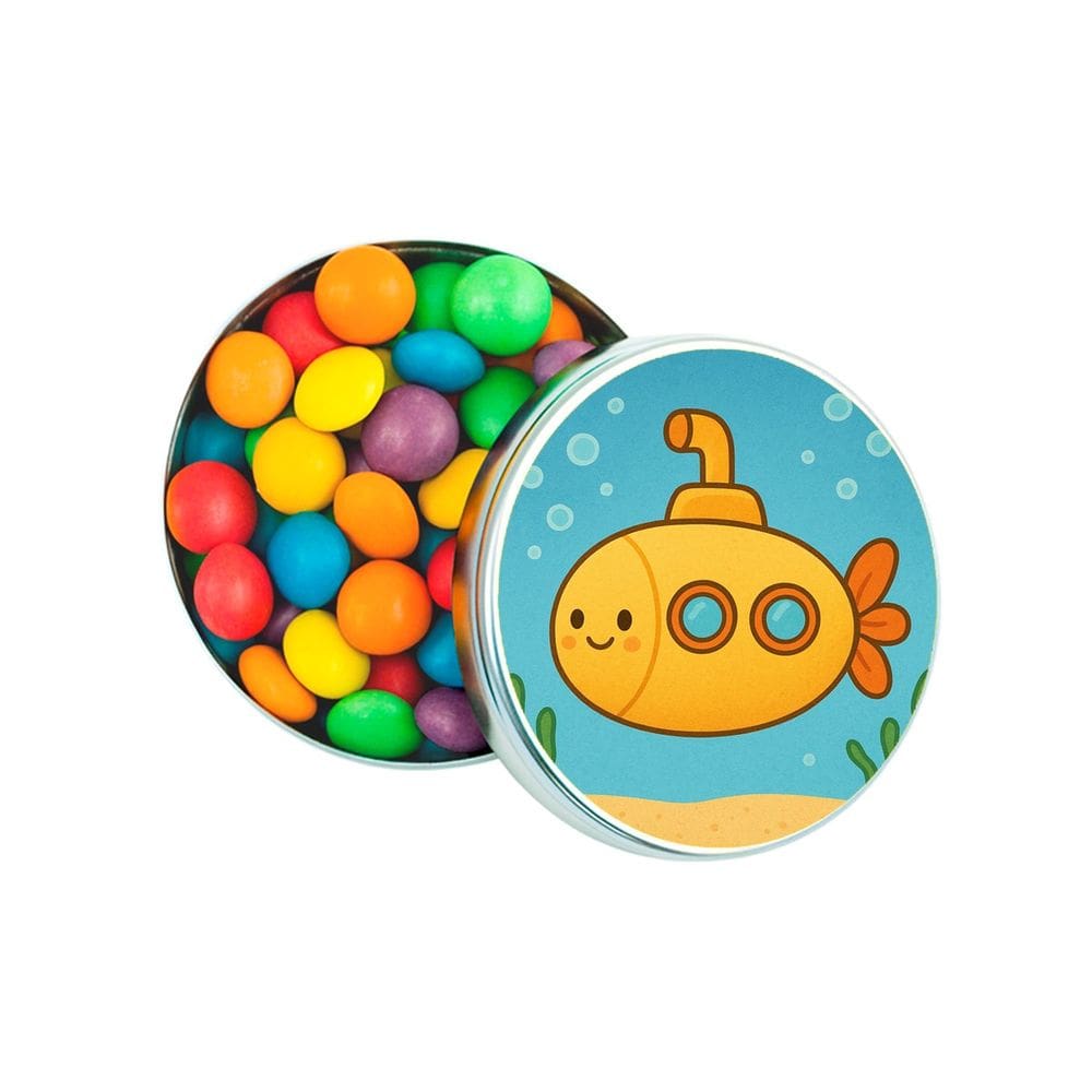 Kit 30 Latinhas Lembrancinhas Mundo Marinho