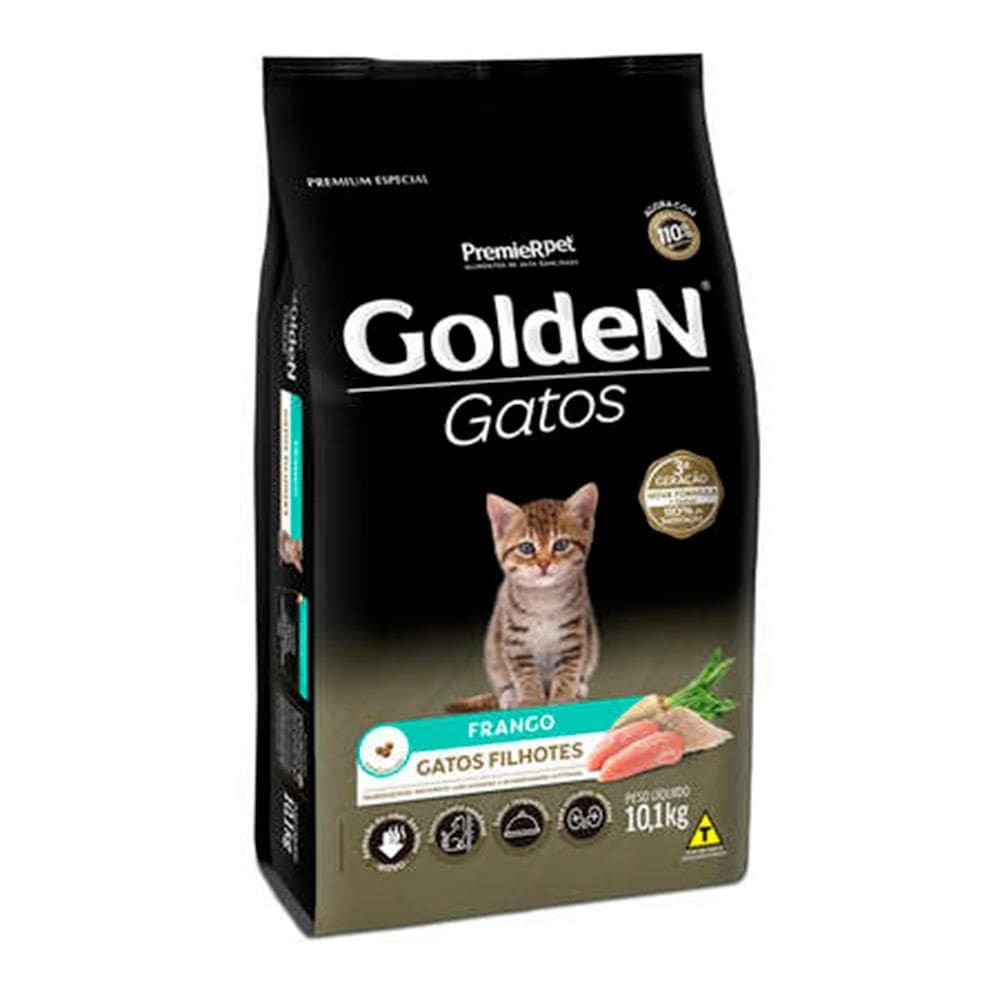 Ração Premier Golden para Gatos Filhotes Frango 10,1kg