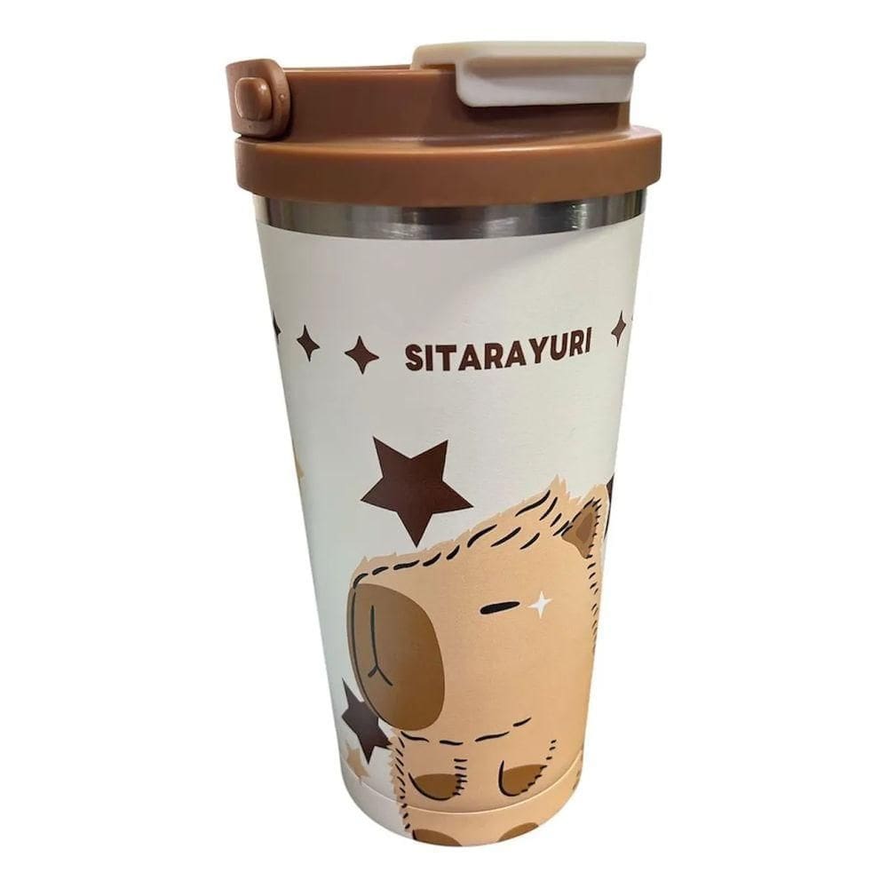 Copo Térmico Capivara Estrela - 560ML - N249122-2 - Quanhe