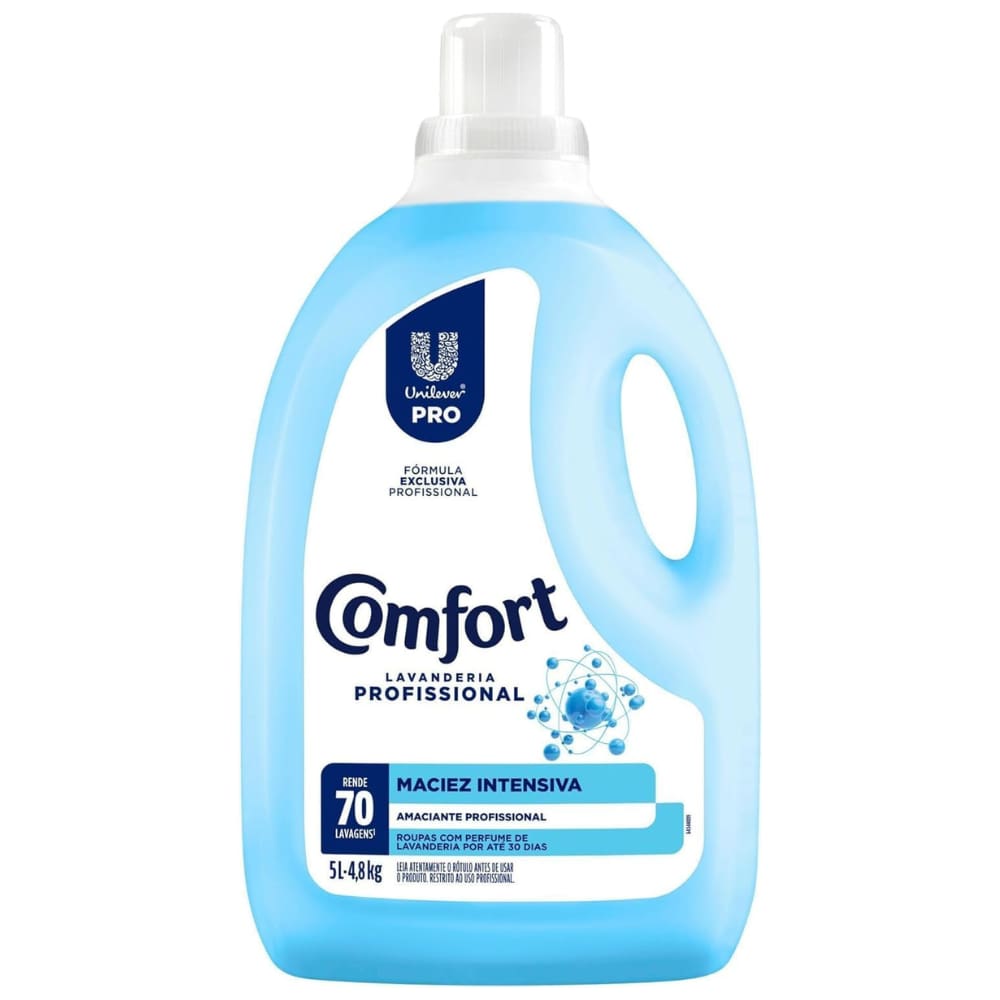 Amaciante Comfort Lavanderia Profissional Maciez Intensiva 5 Litros