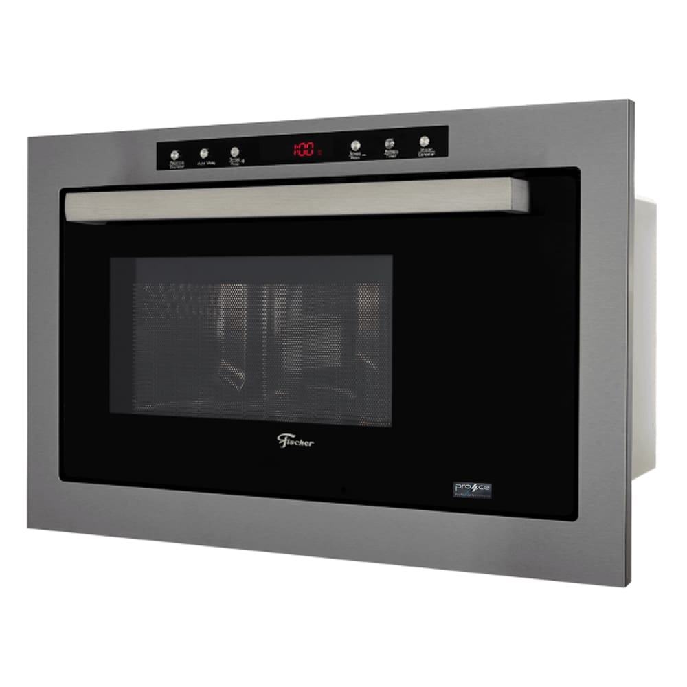 Forno Micro-ondas Fischer Infinity de Embutir com Dourador 25 Litros Inox