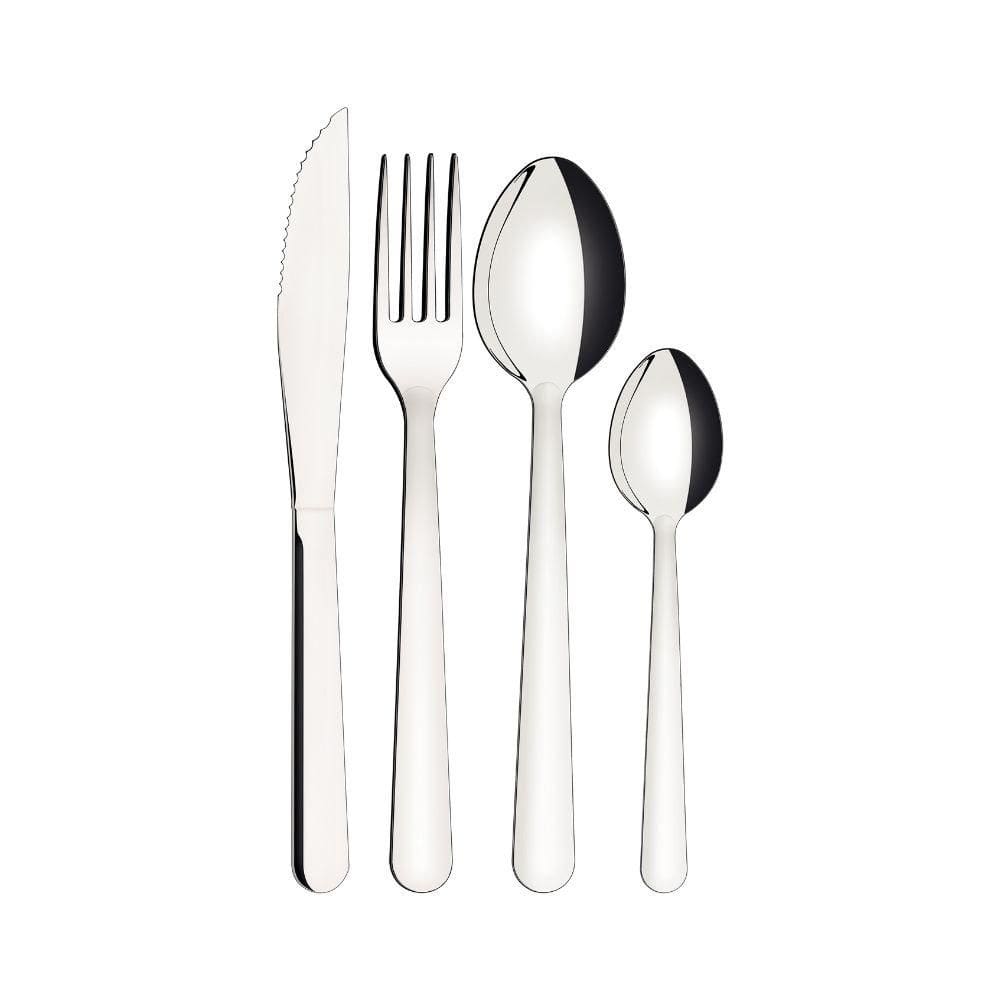 Faqueiro Malibu em Aço Inox 24 Peças - Tramontina 23798046